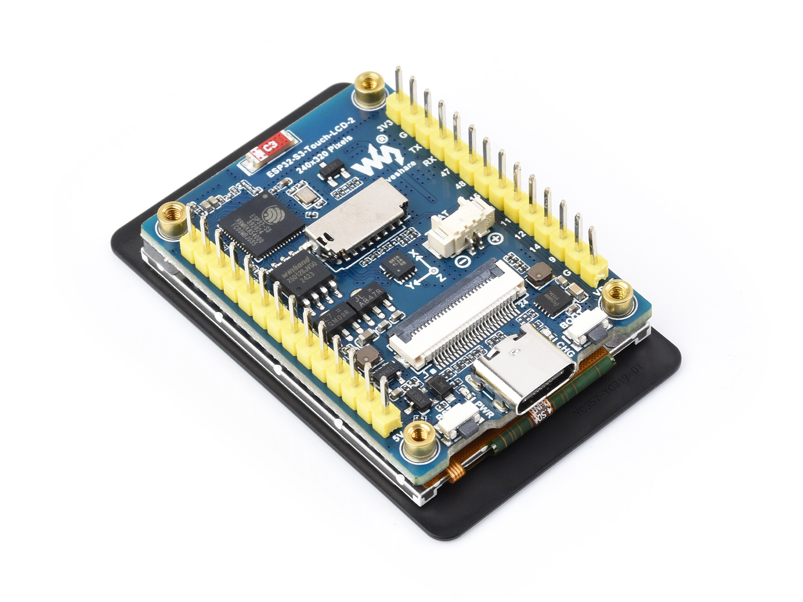 Waveshare ESP32-S3 2inch Capac - Esp32 Uart Module review and price