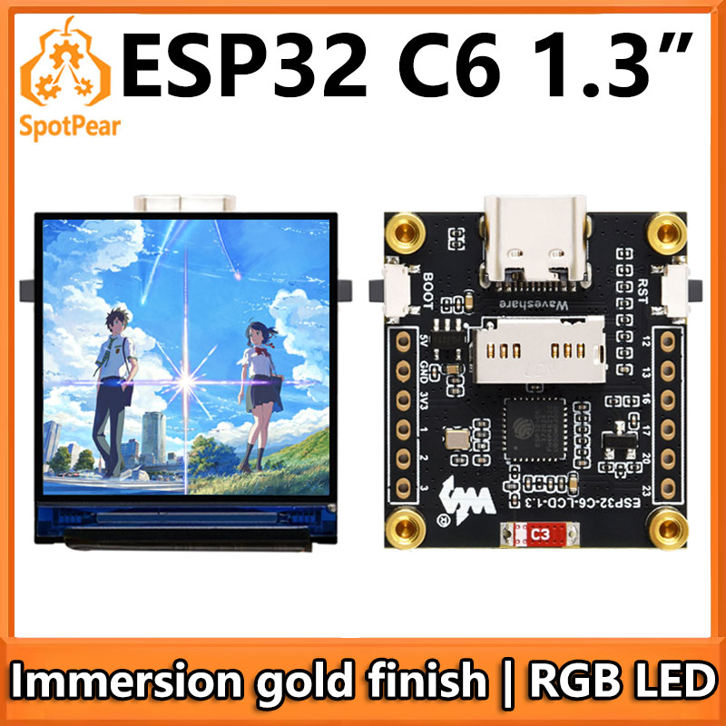 ESP32-C6 LCD Development Board - Espressif Esp32 review and price
