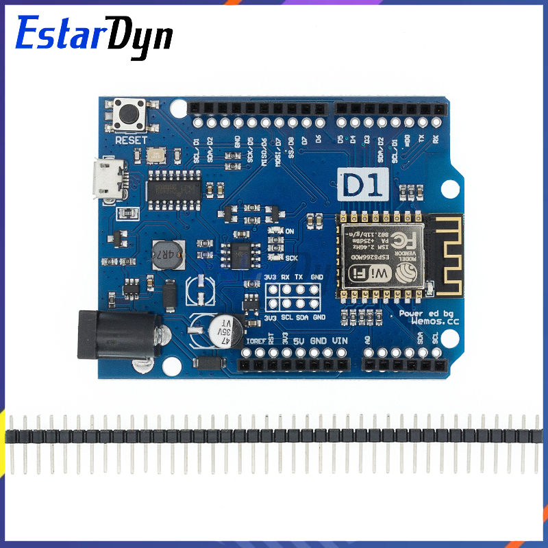 Estardyn WeMos D1 R2 WiFi uno  - Esp8266 Nodemcu review and price