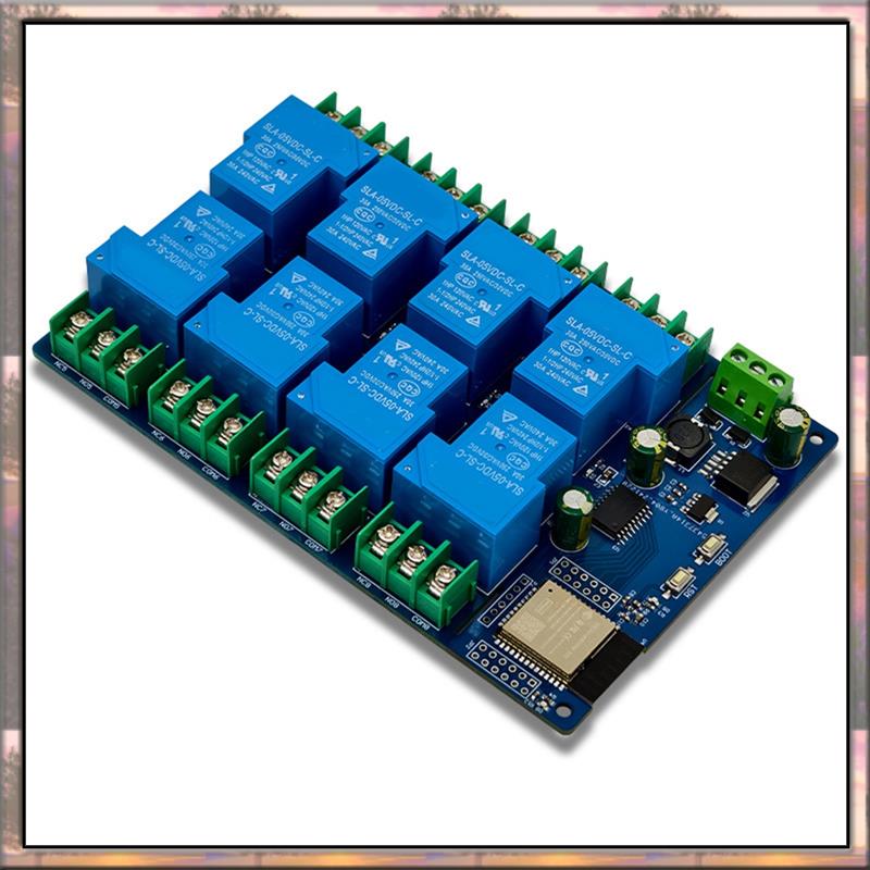 BAAZ HOT 8 Channel Relay Modul - Espressif Esp32 review and price