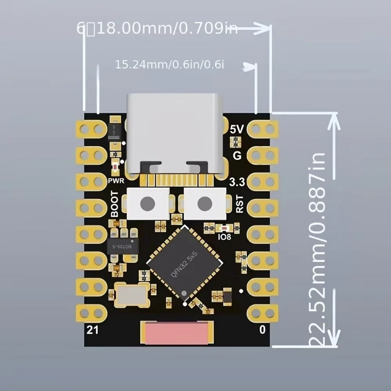 ESP32 C3 Development Board Int - Esp32 C3 review and price