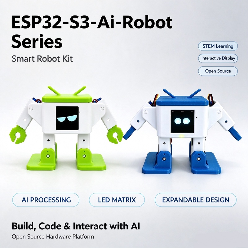 New AI Smart Robot Desktop Ott - Esp32 S3 review and price
