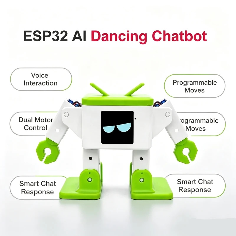New AI Smart Robot Desktop Ott - Esp32 S3 review and price
