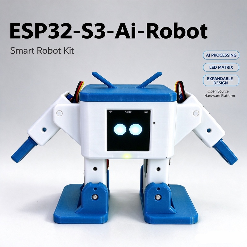 New AI Smart Robot Desktop Ott - Esp32 S3 review and price