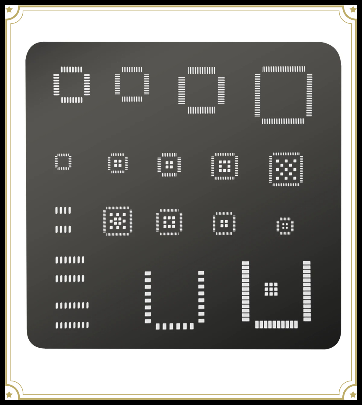 Universal IC Stencil QFP QFN S - Esp32 review and price