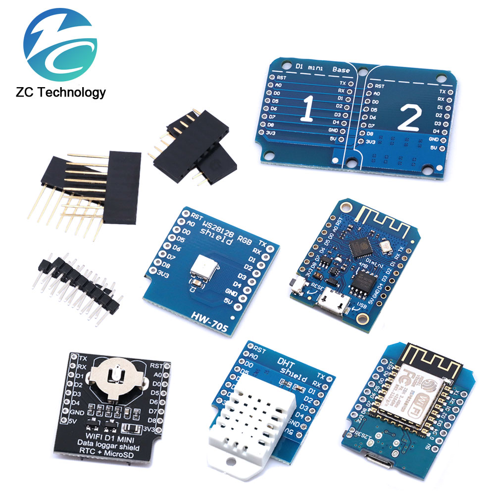 D1 Mini ESP8266 ESP-12F CH340G - Esp8266 Nodemcu review and price