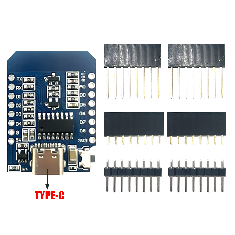 XCW WeMos D1 Mini TYPE-C/Micro - Esp8266 Nodemcu review and price